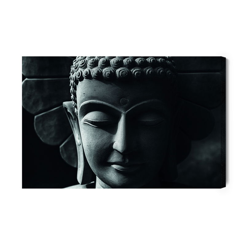 Ljuddämpande tavla - Buddha head