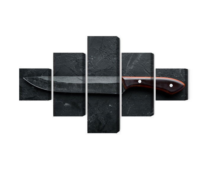 Ljuddämpande tavla - Old kitchen knife