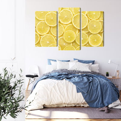 Ljuddämpande tavla - Lemon slices