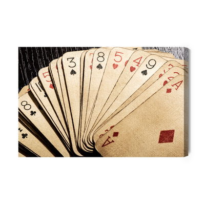 Ljuddämpande tavla - Old deck top view