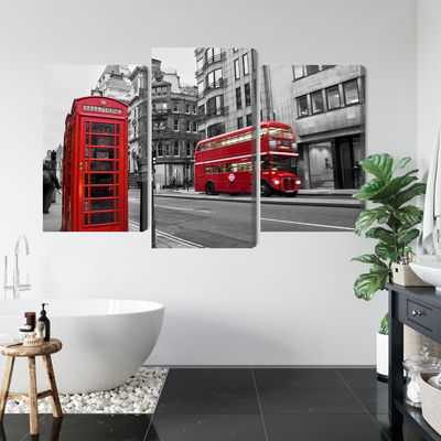 Ljuddämpande tavla - Vintage american car in cuba