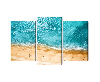 Ljuddämpande tavla - Aerial view of the ocean