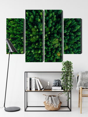 Ljuddämpande tavla - Aerial view of the green