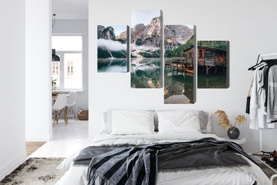 Ljuddämpande tavla - A cottage on the italian