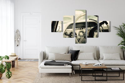 Ljuddämpande tavla - The interior