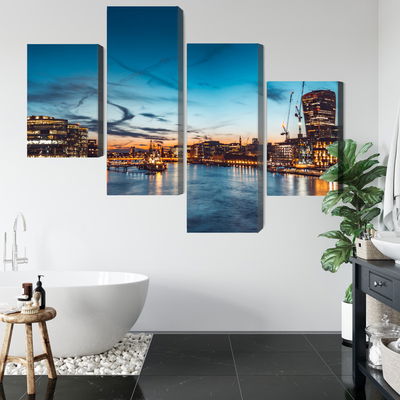 Ljuddämpande tavla - River thames in great britain