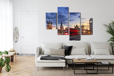 Ljuddämpande tavla - Panorama of westminster