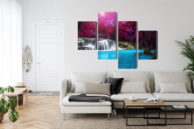 Ljuddämpande tavla - Kanchanaburi waterfall