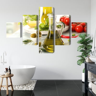 Ljuddämpande tavla - Jug with fresh oil