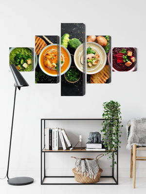 Ljuddämpande tavla - Vegetable cream soups