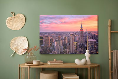 Ljuddämpande tavla - New York city panorama