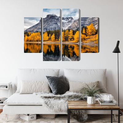 Ljuddämpande tavla - Banff national park in Canada