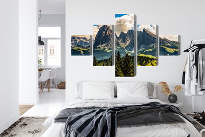 Ljuddämpande tavla - View of the italian