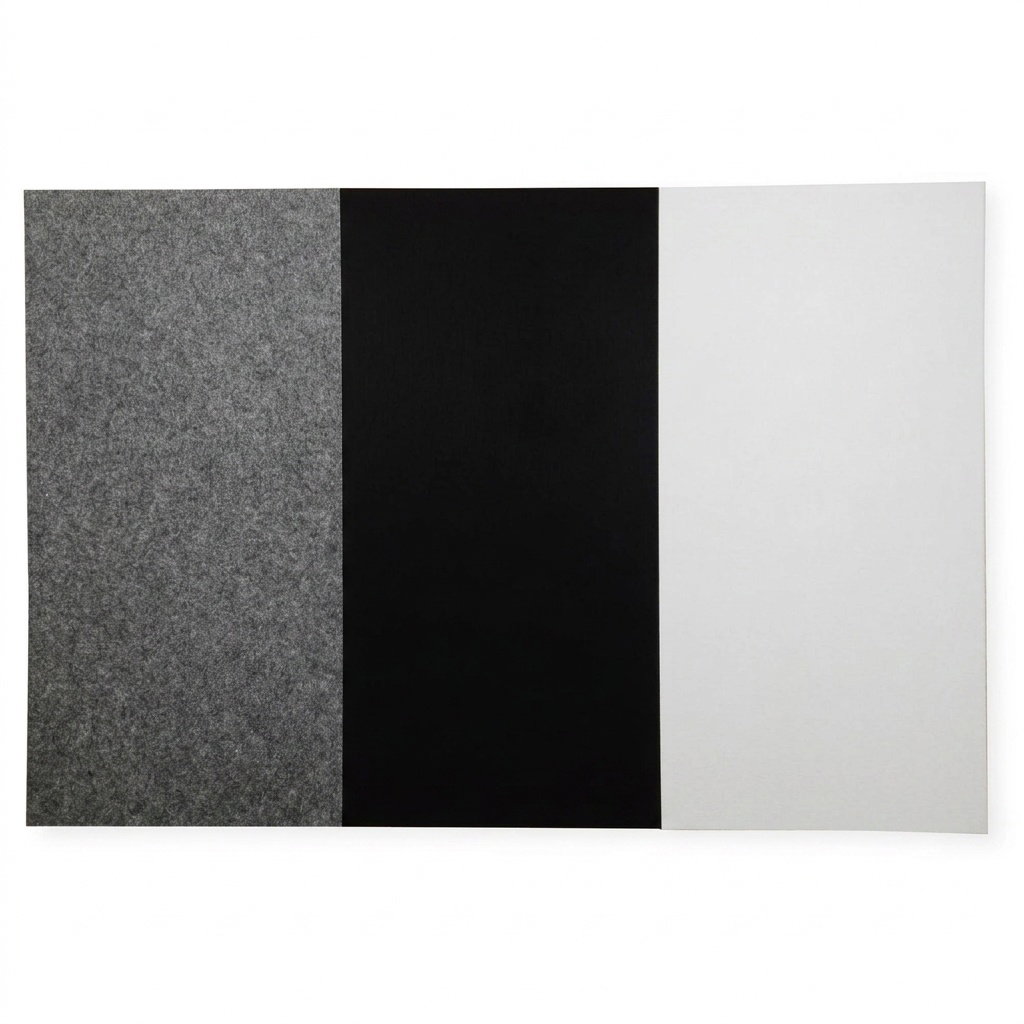 SilentDirect PET Rectangle 100x50cm (Vit Utan)