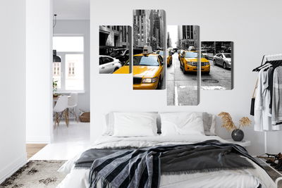 Ljuddämpande tavla - Taxis in New York