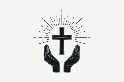 Ljuddämpande tavla - Christian logo