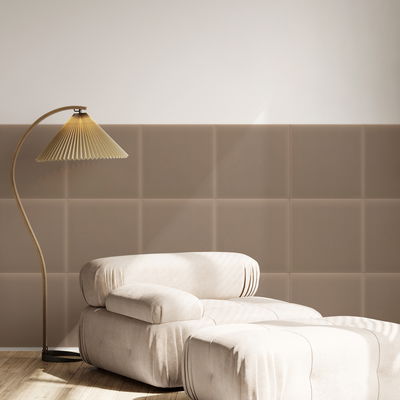 Firkantet lydabsorber - fløjl