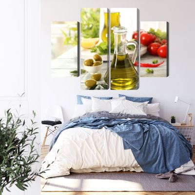 Ljuddämpande tavla - Jug with fresh oil