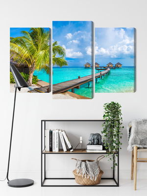 Ljuddämpande tavla - Floating houses