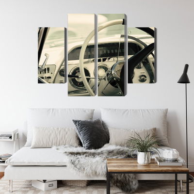 Ljuddämpande tavla - The interior