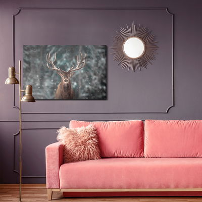 Ljuddämpande tavla - Deer in the middle