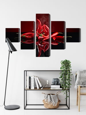 Ljuddämpande tavla - Red chili peppers