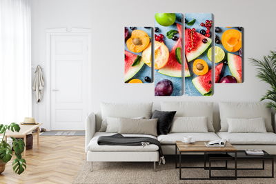 Ljuddämpande tavla - Holiday fruit