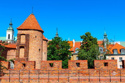 Ljuddämpande tavla - Old walls in Warsaw
