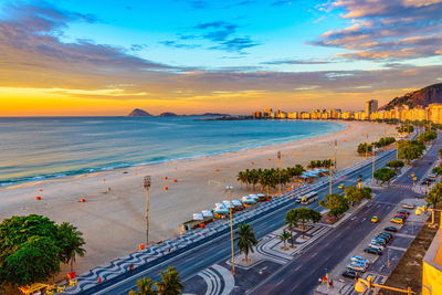 Ljuddämpande tavla - Sunrise view of copacabana