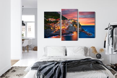 Ljuddämpande tavla - Manarola city in Italy