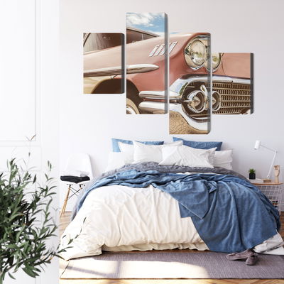 Ljuddämpande tavla - American car from the 1950s