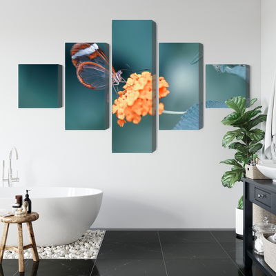 Ljuddämpande tavla - Butterfly in the summer