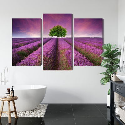 Ljuddämpande tavla - A tree in the middle of a 3d