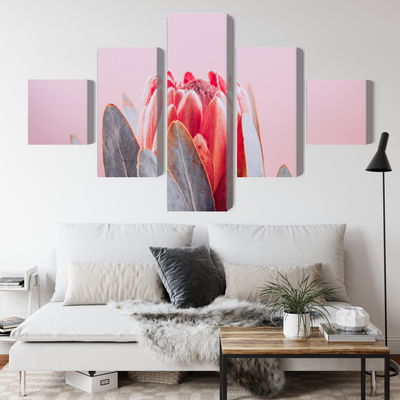 Ljuddämpande tavla - Flower of the royal protéa