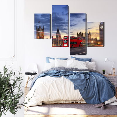 Ljuddämpande tavla - Panorama of westminster
