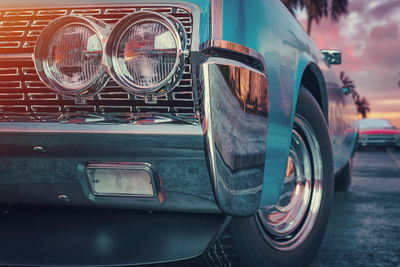 Ljuddämpande tavla - Retro style cars