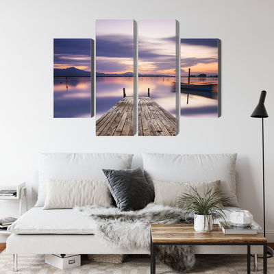 Ljuddämpande tavla - Sunset view