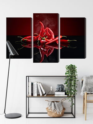 Ljuddämpande tavla - Red chili peppers