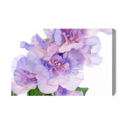 Ljuddämpande tavla - Peonies in shades of purple