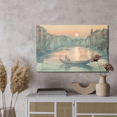 Ljuddämpande tavla - Venice in the morning