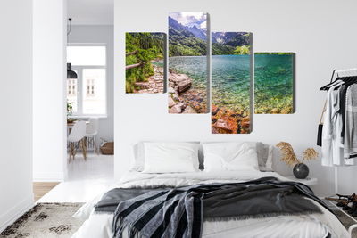 Ljuddämpande tavla - 3d view of the lake