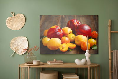 Ljuddämpande tavla - Nectarines with apricots