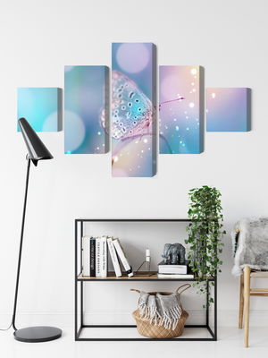 Ljuddämpande tavla - A delicate butterfly