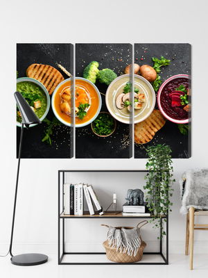 Ljuddämpande tavla - Vegetable cream soups