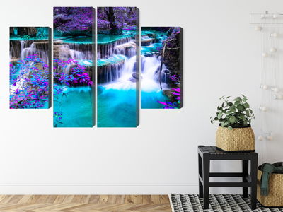Ljuddämpande tavla - Huay mae khamin waterfall