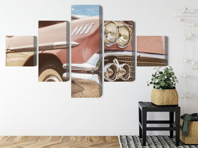 Ljuddämpande tavla - American car from the 1950s