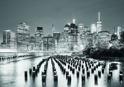 Ljuddämpande tavla - New York at night