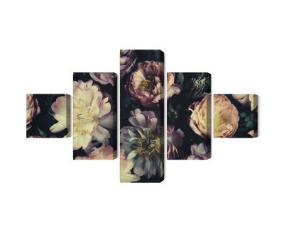 Ljuddämpande tavla - A bouquet of colorful