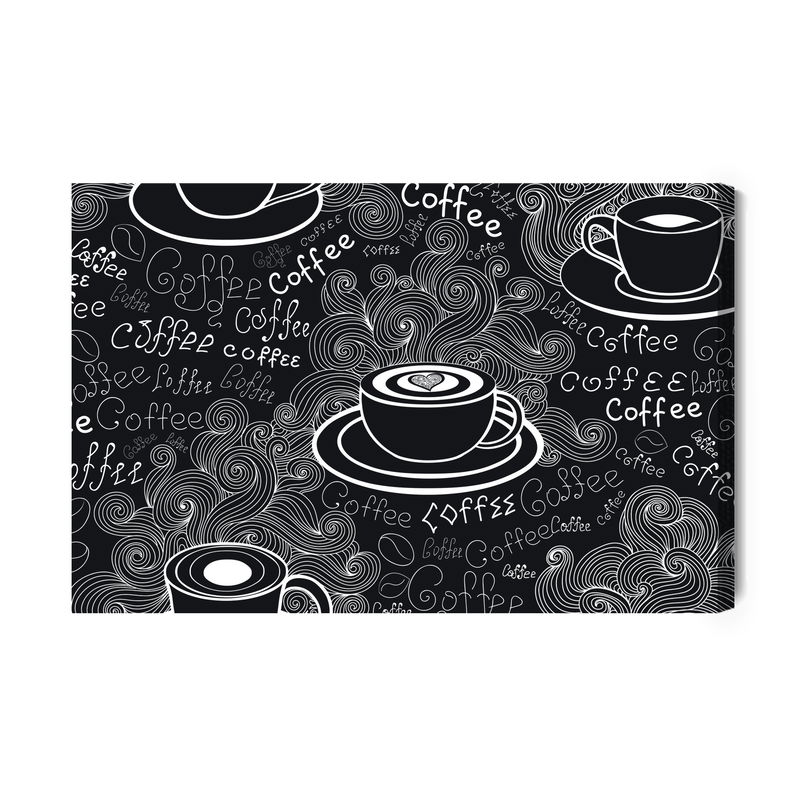 Ljuddämpande tavla - Painted cups