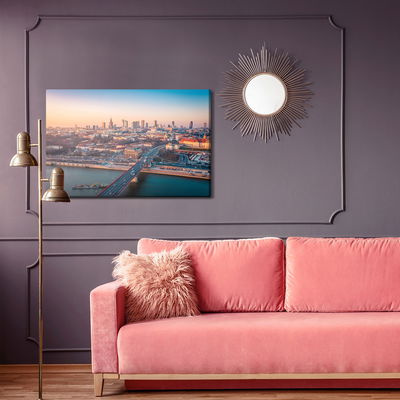 Ljuddämpande tavla - Warsaw at dawn